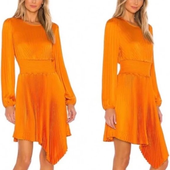 A.L.C Behati Pleated Dress - Picture 1 of 5